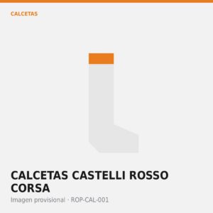 Calcetas Castelli Rosso Corsa