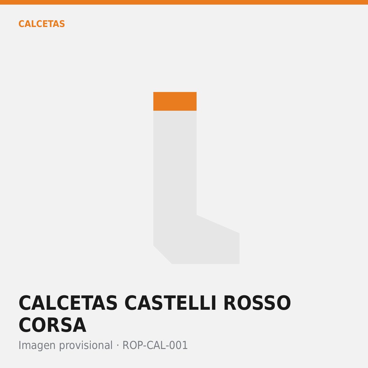 Calcetas Castelli Rosso Corsa